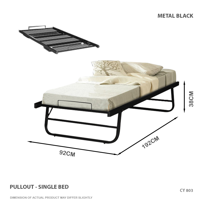CY-803 METAL PULLOUT BED 1 B copy